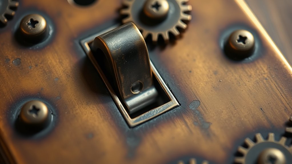 create custom steampunk switch