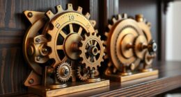 create steampunk bookends diy