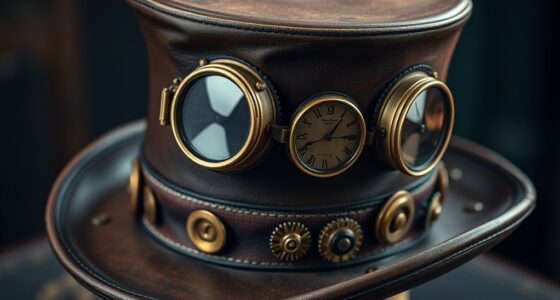 create steampunk top hat