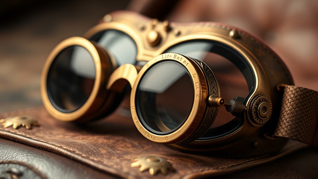 create vintage industrial eyewear