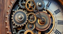 create vintage mechanical timepiece