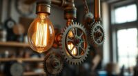 create your own steampunk lighting