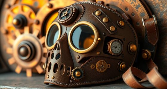 create your own steampunk mask