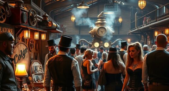 creating a steampunk local network