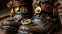 custom steampunk footwear crafting