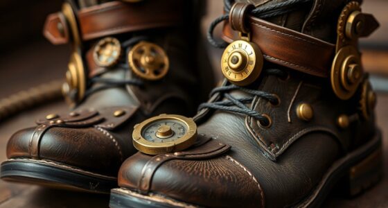 custom steampunk footwear crafting