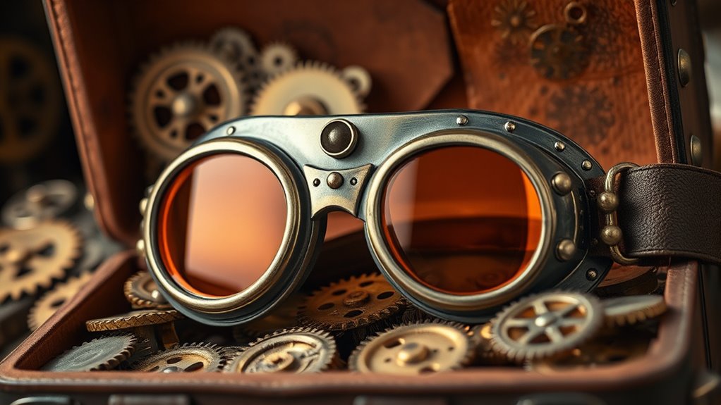 diy steampunk goggles customization