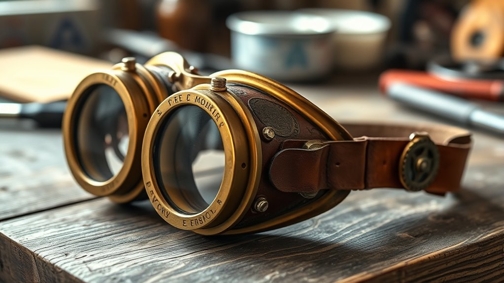 diy victorian steampunk goggles