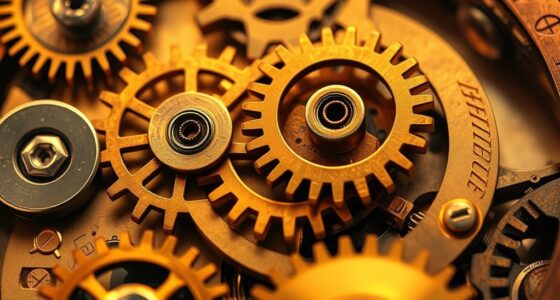 gears and clockwork symbols