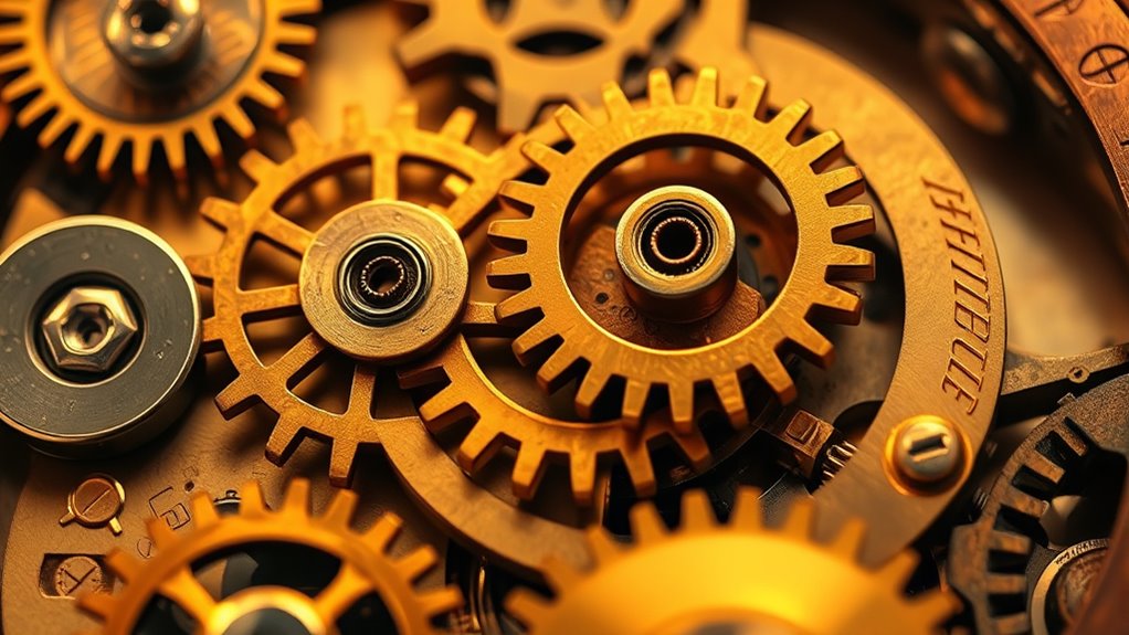 gears and clockwork symbols