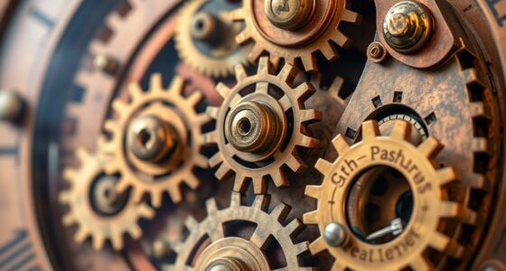 gears define steampunk style