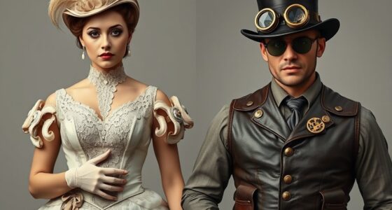 historical vs futuristic attire