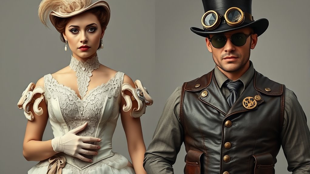 historical vs futuristic attire