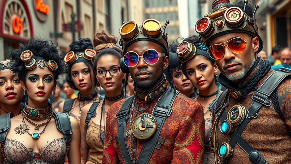 inclusive steampunk cultural expression