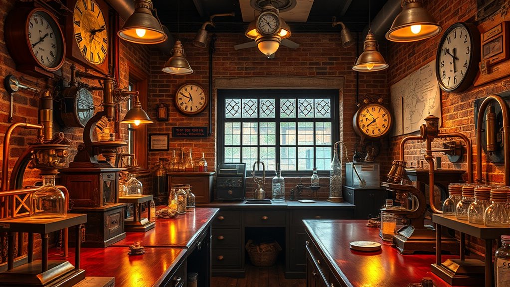 intricate victorian mechanical craftsmanship