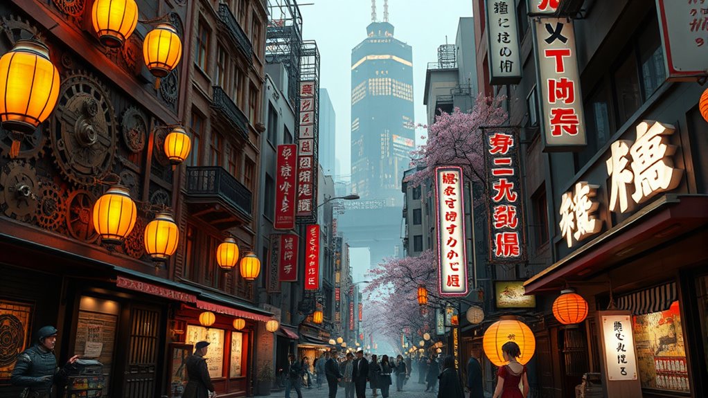 japanese neo victorian steampunk