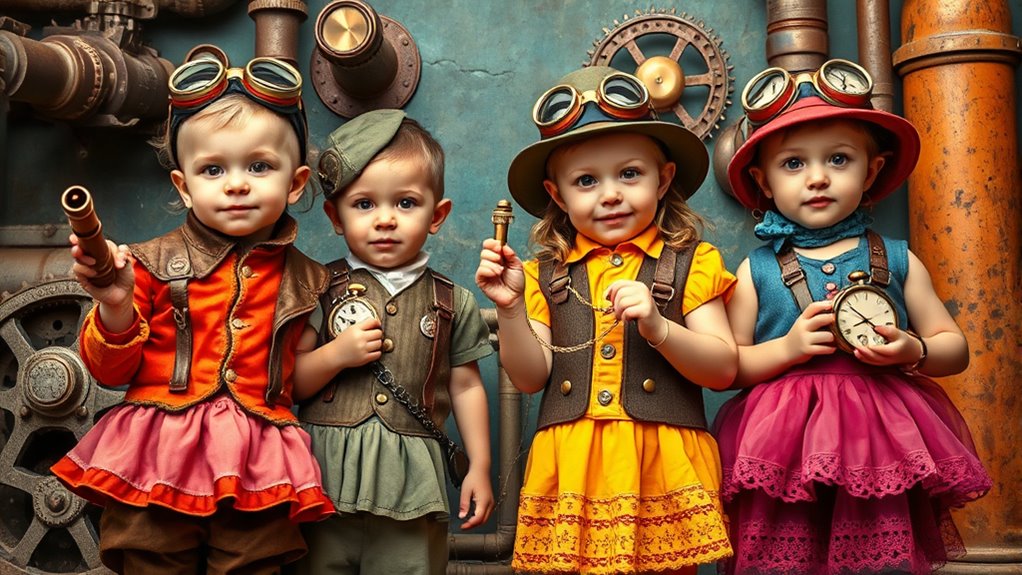 kids steampunk costume ideas