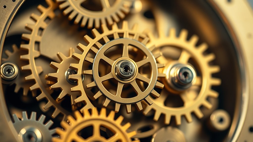 mechanical gears and clockwork