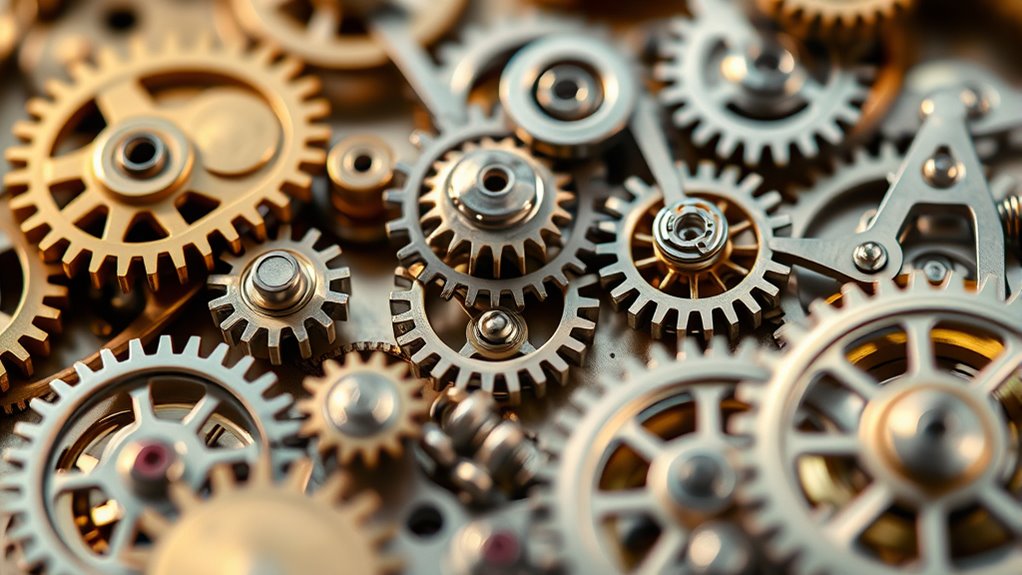 precision gear and escapement