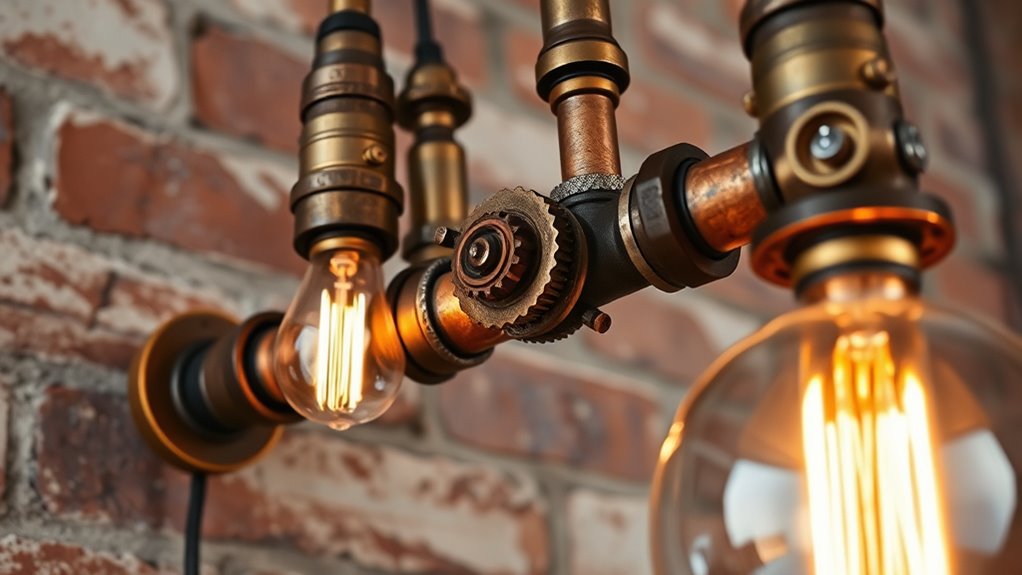 repurpose vintage industrial materials