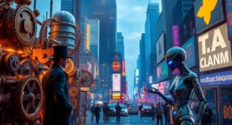 retro machinery versus digital innovation