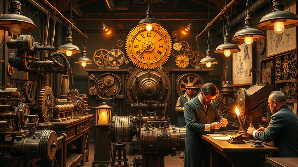 steam and electrical innovations