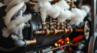 steam converts water into energy