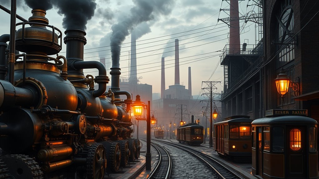 steam powered industrial revolution