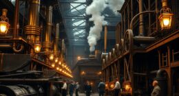 steam powered victorian factories