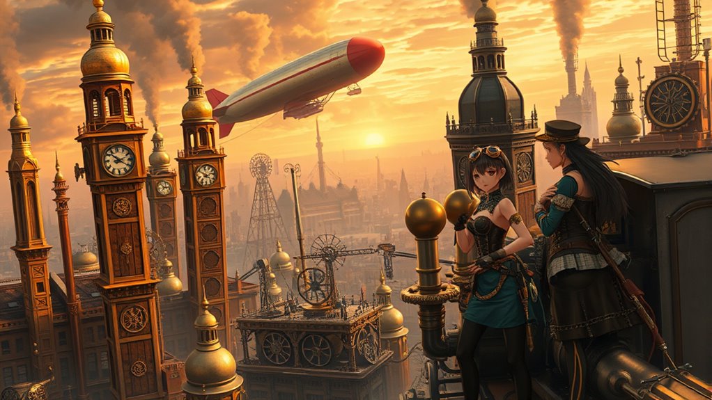 steampunk anime series list