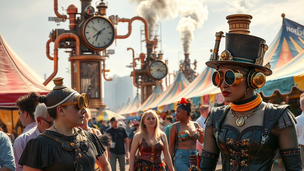 steampunk at festivals