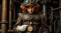 steampunk costumes in media