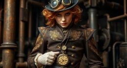 steampunk costumes in media
