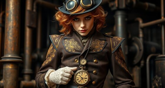steampunk costumes in media