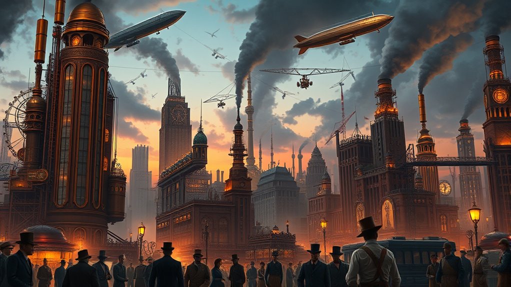 steampunk critiques imperialism and class