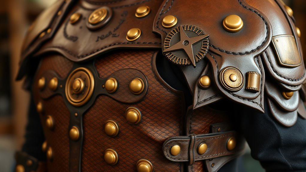 steampunk foam leather armor