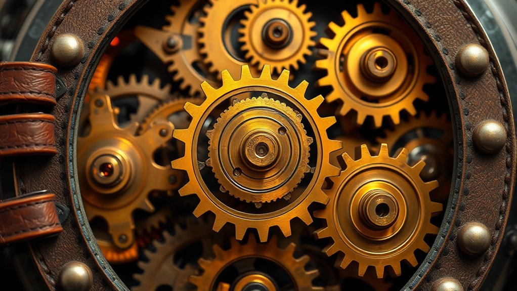 steampunk gear ratio mechanics