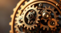 steampunk gear sculpture art