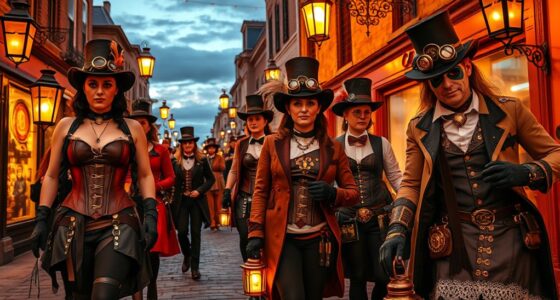 steampunk halloween costumes traditions