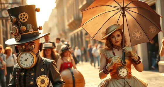 steampunk humor and parody