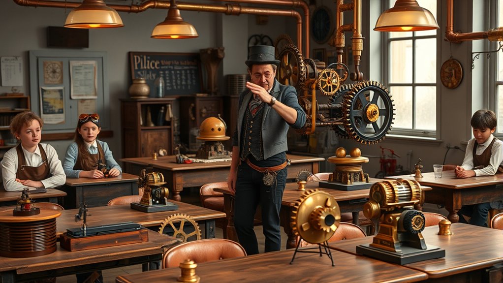 steampunk inspired educational approaches