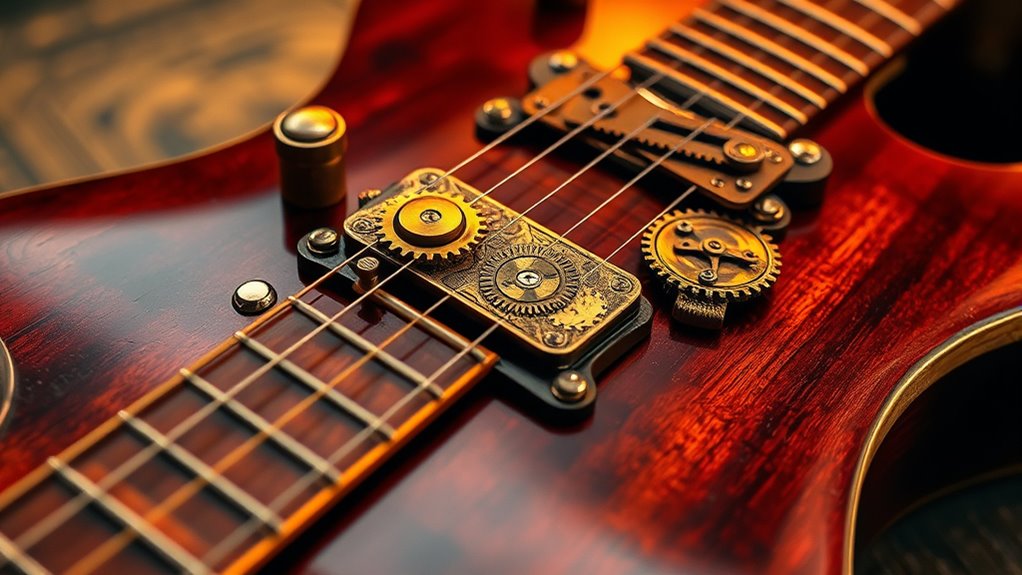 steampunk instrument customization details