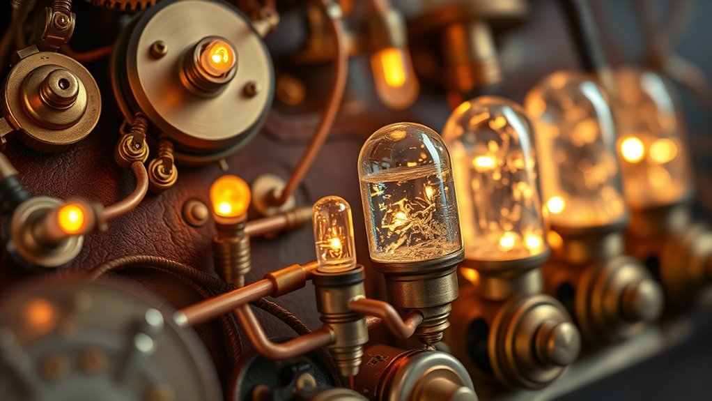 steampunk lighting and motion