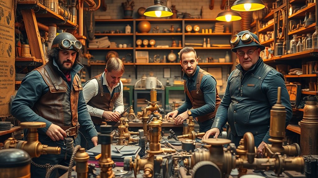 steampunk maker subculture emergence