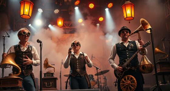 steampunk music genres and bands