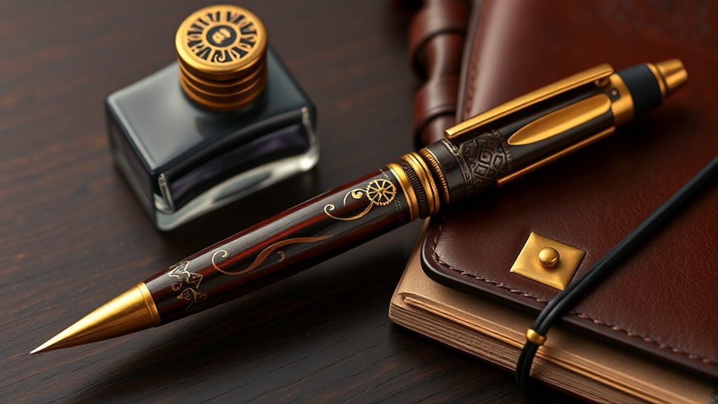 steampunk pen crafting set