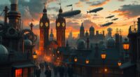steampunk s techno dystopian outlook