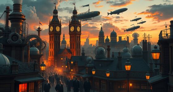 steampunk s techno dystopian outlook