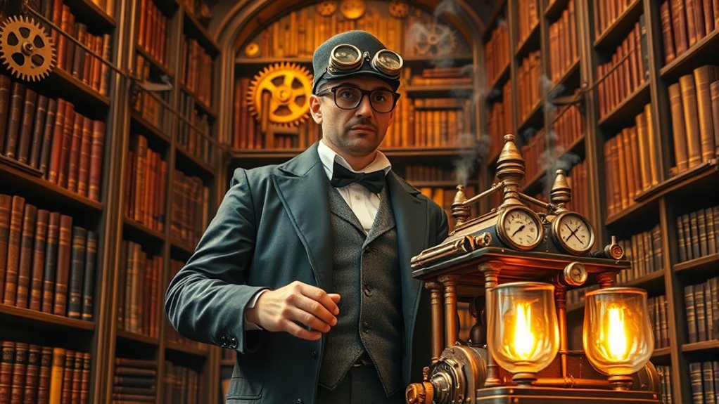 steampunk speech and style