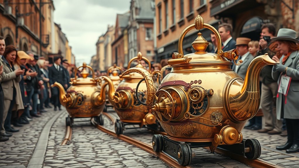 steampunk sports and racing